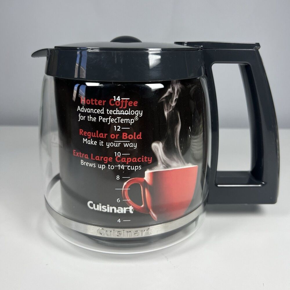 Cuisinart Coffee Carafe REPLACEMENT 14 Cups Large Capacity Model PG-32503 - New